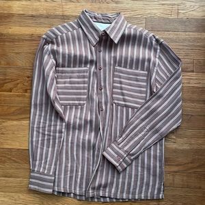 Ace&Jig Alma shirt in wisteria XXS